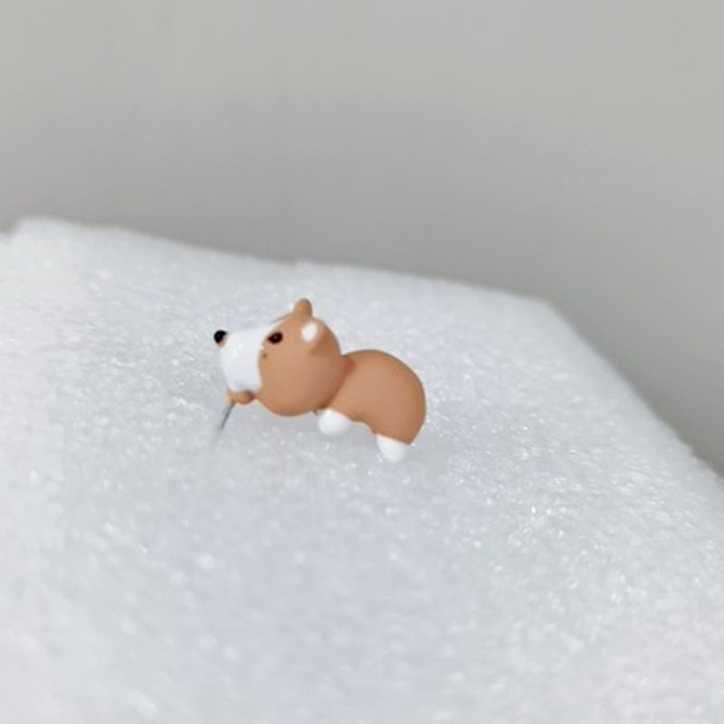Fashion Creative Small Animal Dinosaur Earrings
