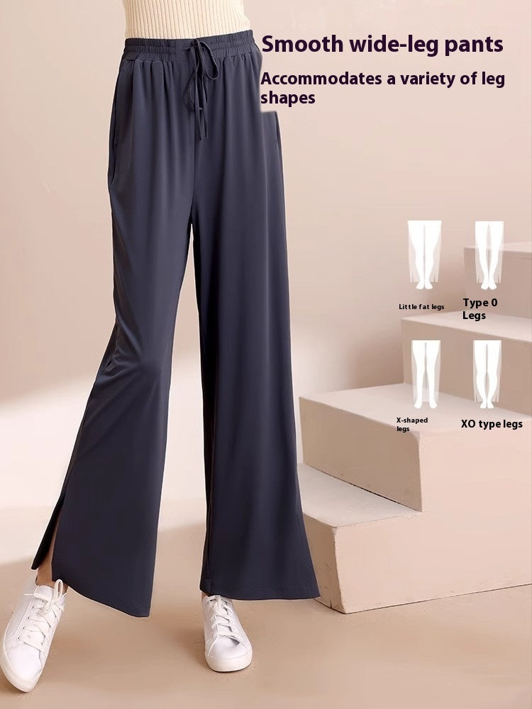 Sports Drape Baggy Pants Straight