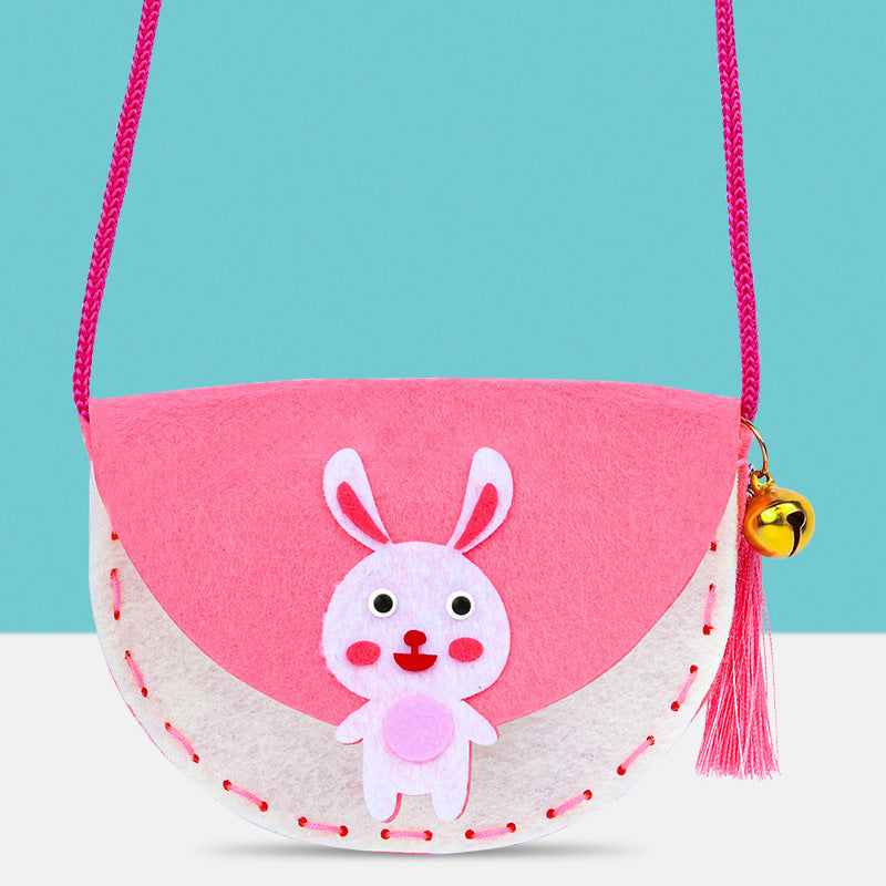 Cartoon Non-woven Bag Kindergarten Paste Material Package Educational Toys