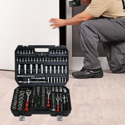 Ool Set Socket And Ratchet Wrench Toolbox, 171pcs   Set 216pcsTool Box, Universal Home Car Repair Tool Set For Men And, Perfect For Homeowners, DIY Enthusiasts, And Mechanics